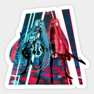 Vocaloid Hatsune Miku Megurine Luka anime girls Sticker